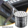Drain Downspout Protectors Stainless Steel Gutter Protector Cleaner Gutter Downsport Guards for Preventing Blockage Debris