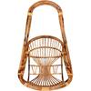 Hanging Chair Wooden Bamboo 100% Cane (Bait) for Comfort Indoor & Outdoor Swing Chair for Adults
