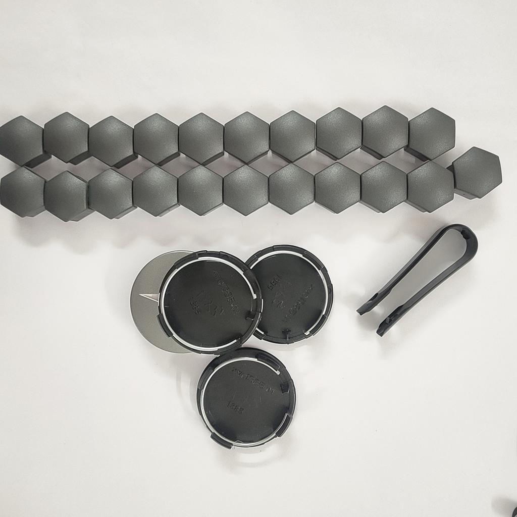 4PCS 25PCS 29PCS 56/57MM For Tesla Model3 /ModelY/2025 Model Y Juniper Sport Emblem Wheel Center Hub Cap Car Rims Cover Hubcaps