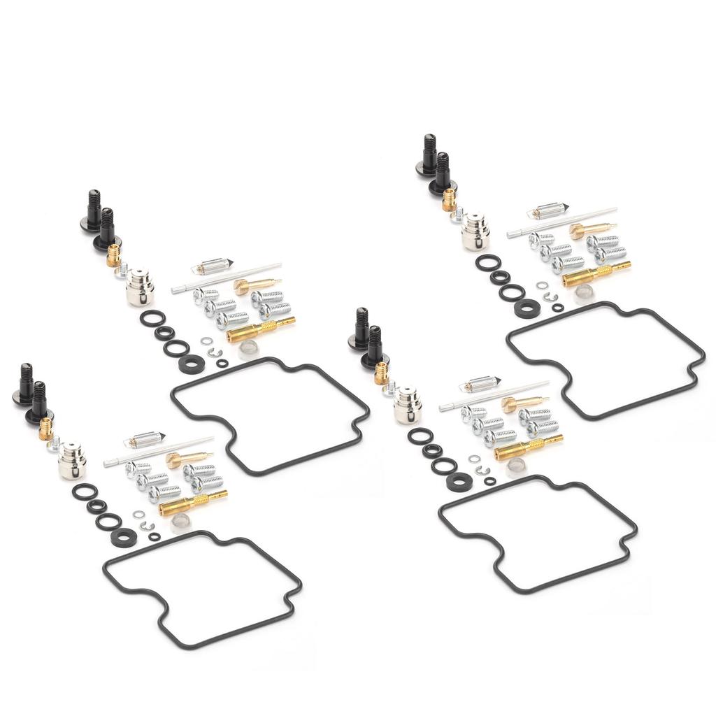 4 Sets Carburetor Rebuild Fix Kit Carb Overhaul Fit for Suzuki GSX600F Katana 19982006