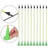 (10 шт./набор)Резиновая присоска Наконечник стрелы Детская игрушка Практика Стрельба из лука Наконечник стрелы Развлечение на открытом воздухе