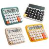 12 Digit Calculator Large LCD Display Big Button Standard Mechanical Switch Calculator for Office Sc