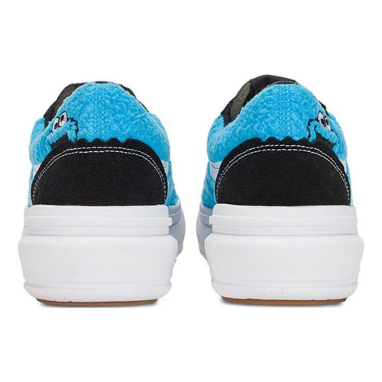 Улица Сезам x Vans Old Skool Overt Comfycush Кроссовки Унисекс Синий Черный VN0A7Q5EY40