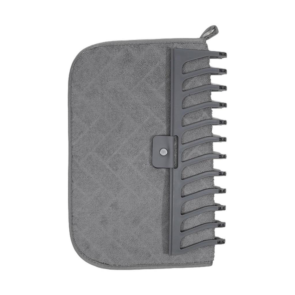 Коврик и подставка для сушки посуды Супервпитывающий кухонный коврик для сушки кастрюль, тарелок, сковородок, мисок, столовых приборов, кухонной утвари, овощей