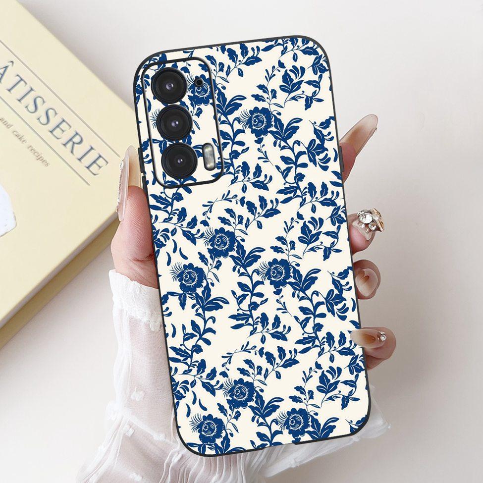 Для телефона Edge 20 20Pro 20Lite Чехол Для Motorola Edge 20 Pro Чехол Силиконовый Роскошный Модный Любовь Милый Кот Девушка Забавный Крутой Расписной