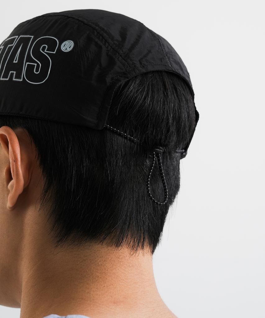 Беговая кепка Diadeosaengchyueoli из нейлоновой ткани рипстоп (черный)