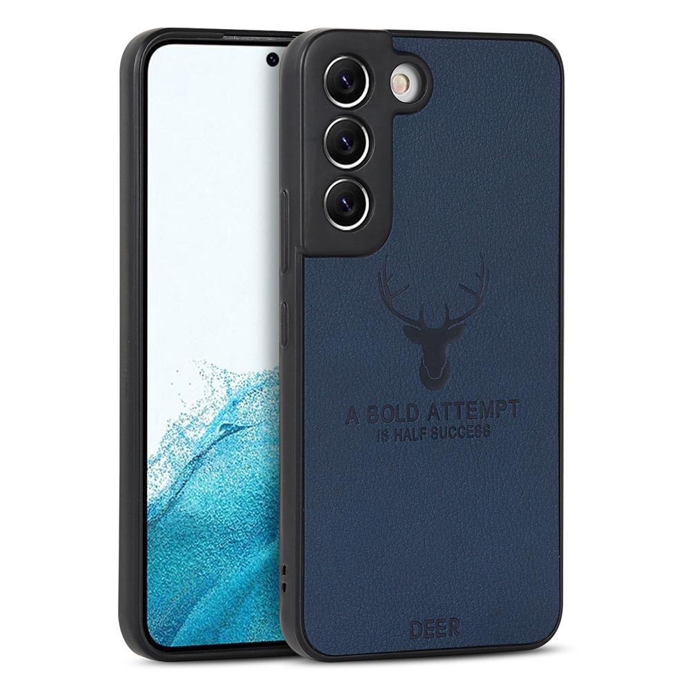 Deer Leather Phone Case For Samsung S23 S24 Ultra S22 S21 Plus A73 A53 A54 A34 A72 A52 A32 A71 A51 A31 A70 A50 A30 Cover