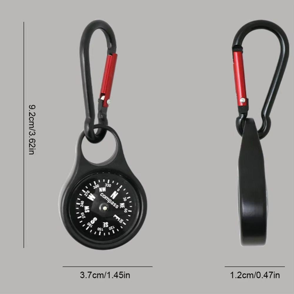 Zinc Zinc Zinc Alloy Quick Hanging Compass Lightweight Mini Survival Compass  Backpacks