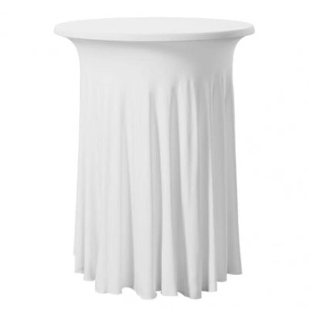 Solid Color Conference Table Skirt Elastic Bar Table Cover Practical Bar Counter Cover Hotel