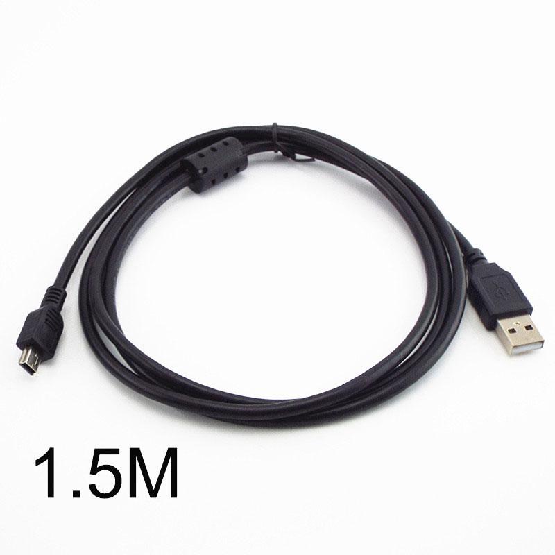 0.3M 5M Usb Male To Mini 5P Usb Power Charging Data Cable Charger Line T Port Connectors For Extend Car Dvr Digital Camera Wire
