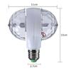 Hot Christmas Party 6W LED B22 E27 Crystal Ball Rotating Bulb Stage Light Bulb Disco Lamp