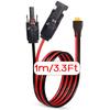 200W(Max.) Solar Panel to XT60 Extension Cable for ALLPOWERS R600 R1500 R2500 VOLIX P300 Portable Power Station Solar Generator