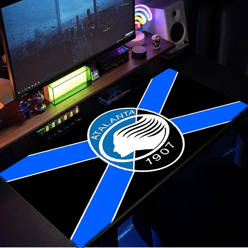 Atlanta Fc Emblem Design Mouse Pad, Rubber Base, Mouse Pad for Gamers and Office Use, Gaming Desk , Easy To Clean Mat Christmas fan gifts
