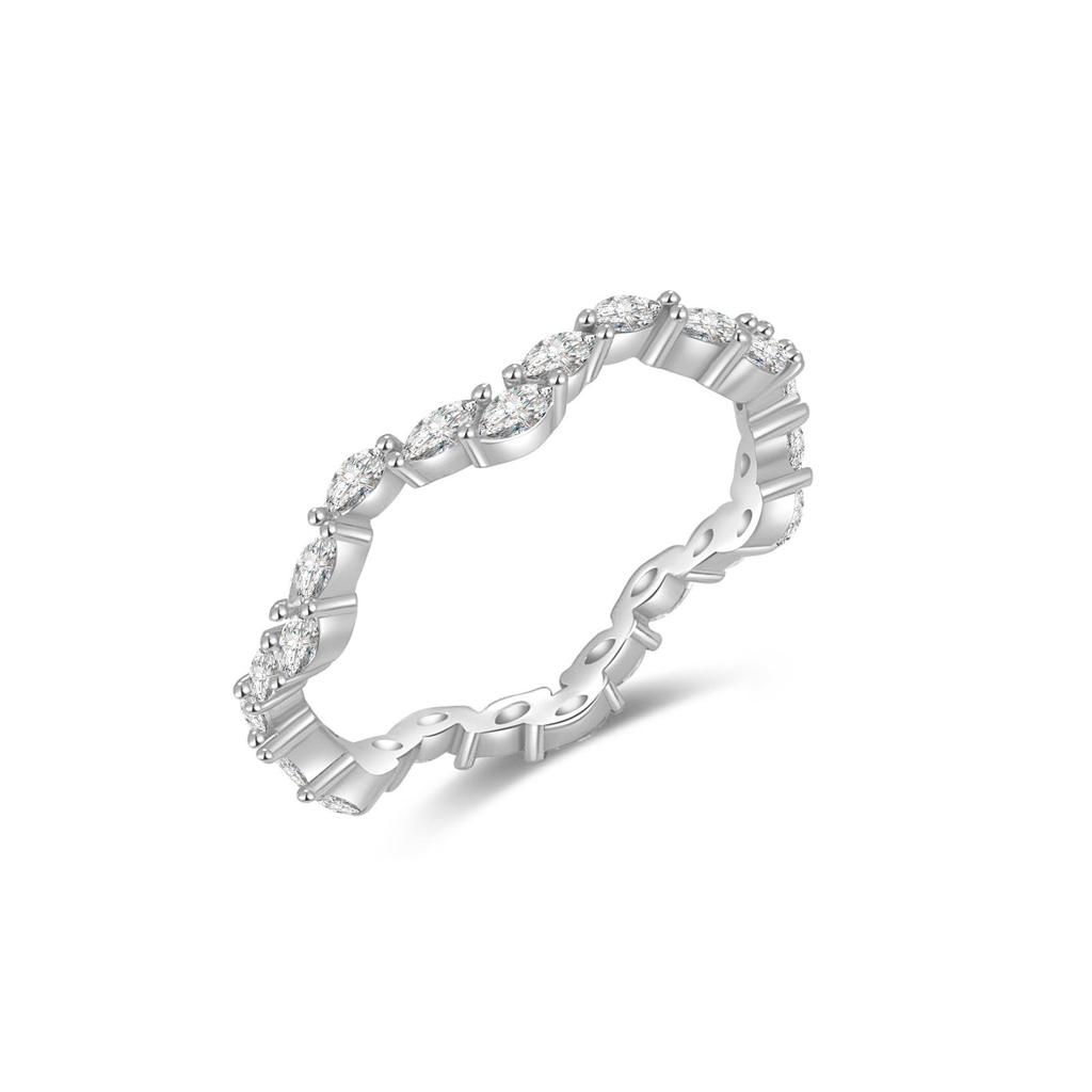 ANDYWEN Классическое кольцо из стерлингового серебра 925 пробы с цирконием маркиза, женские ювелирные украшения, нерегулярные свадебные украшения с кристаллами 2023