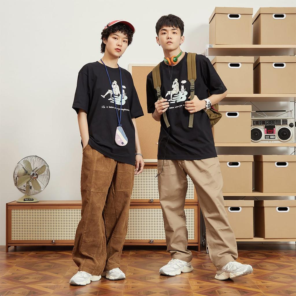 New Balance x PK LIANMINGKUANXILIE New Balance PK T Shirt Unisex Black 5ED26011-BK