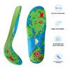 1 Pair Shoe Insoles PU Cushioned with Hidden Pocket for GPS Tracker Breathable Anti-Loss Shoe Inserts for Kids And Elderly