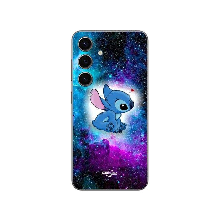 Coque de téléphone - MANIACASE - Samsung Galaxy S25 - Silicone TPU - Souple - Stitch ohana coloré