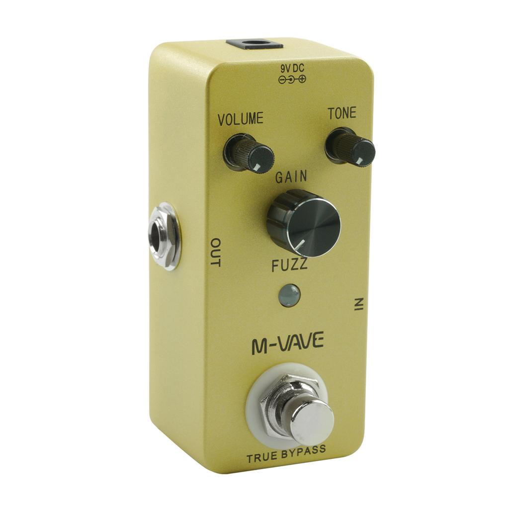 M-VAVE FUZZ Vintage Fuzz Guitar Effect Pedal Zinc Alloy Shell True Bypass