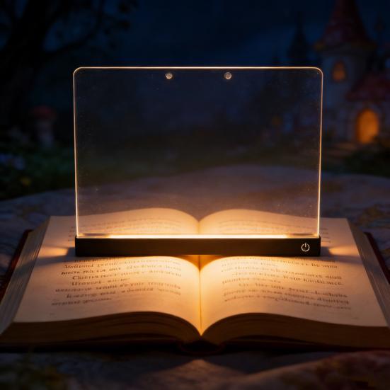 Светодиодный светильник для чтения, бережный для глаз, лампа для книги с 3 цветовыми температурами, перезаряжаемая лампа-клипса для чтения и учебы