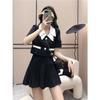 Korean Style High-End Summer Suit: Short Jacket & Pleated Skirt Two-Piece