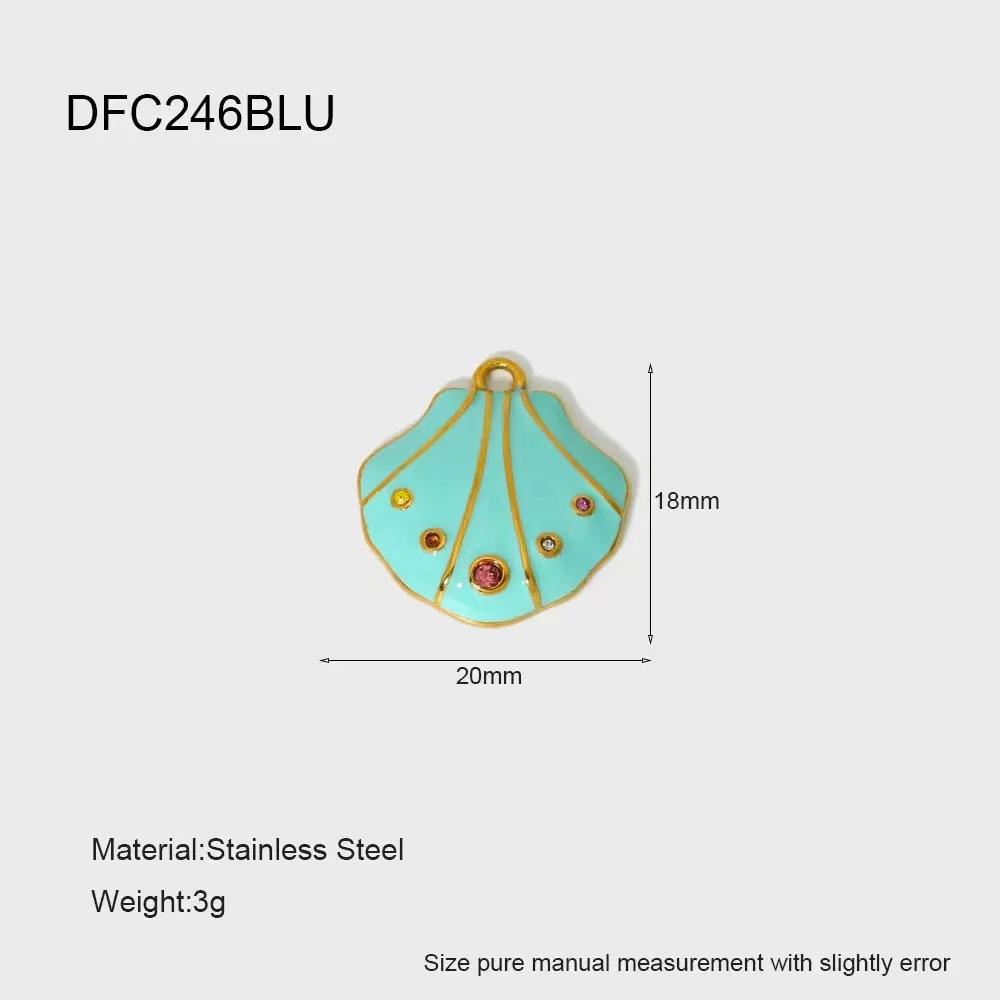 ins popular O-chain plated 18K gold stainless steel minimalist stacked necklace bracelet jewelry DIY accessories women