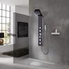 VidaXL Shower Panel System Brown Glass
