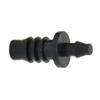 4/7 PVC Cross Barbed Tee Micro-Spray Irrigation Connector for Garden Drip Systems