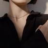 Korean Style Exquisite Necklace Clavicle Chain Women'S Able Neck Jewelry Gift