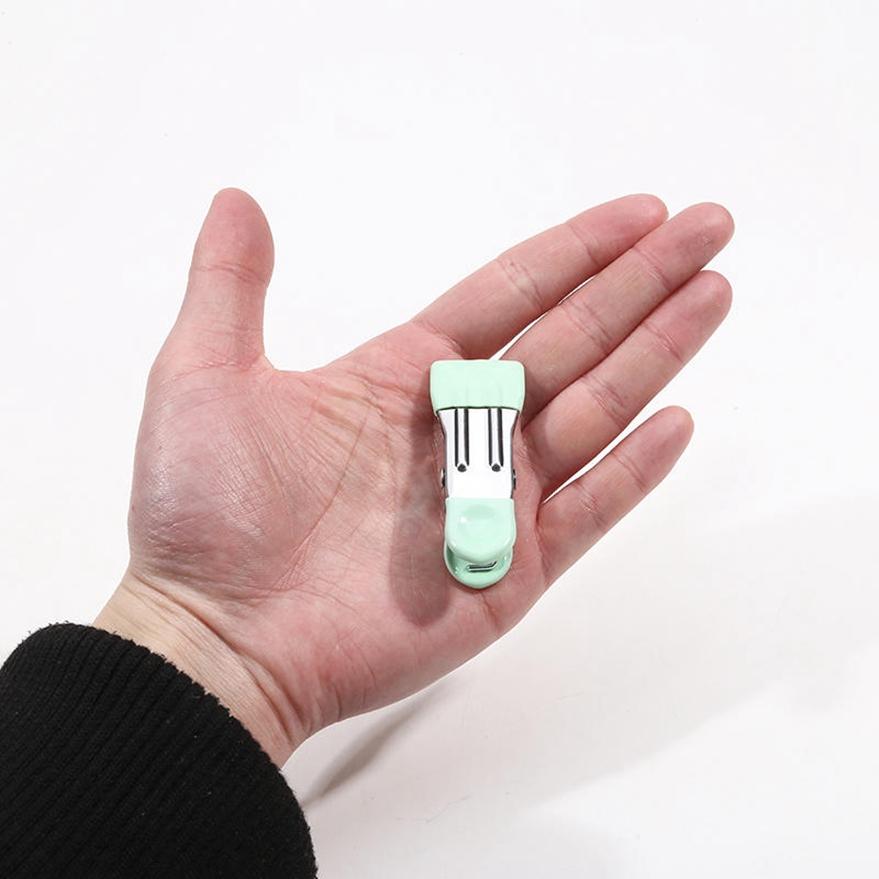 10 шт./компл. прочные многофункциональные мини-прищепки с двумя головками, зажимы для сушки, креативные нескользящие зажимы для маленьких пакетов с едой