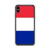 Coque iPhone - Drapeau France - iPhone XS Max - Souple - Multicolore - Silicone Transparent