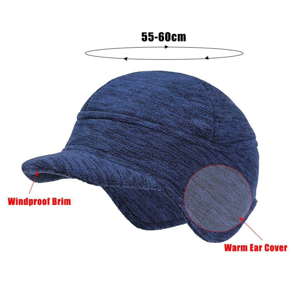 Outdoor Cycling Ski Windproof Fleece Ear Protector Hat Earmuffs Hat Ear Cover Cap Beanies Hat