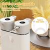 USB Rechargeable Double-Head Soap Dispenser Wall-Mounted Disinfectant Distributor  Hospital Use