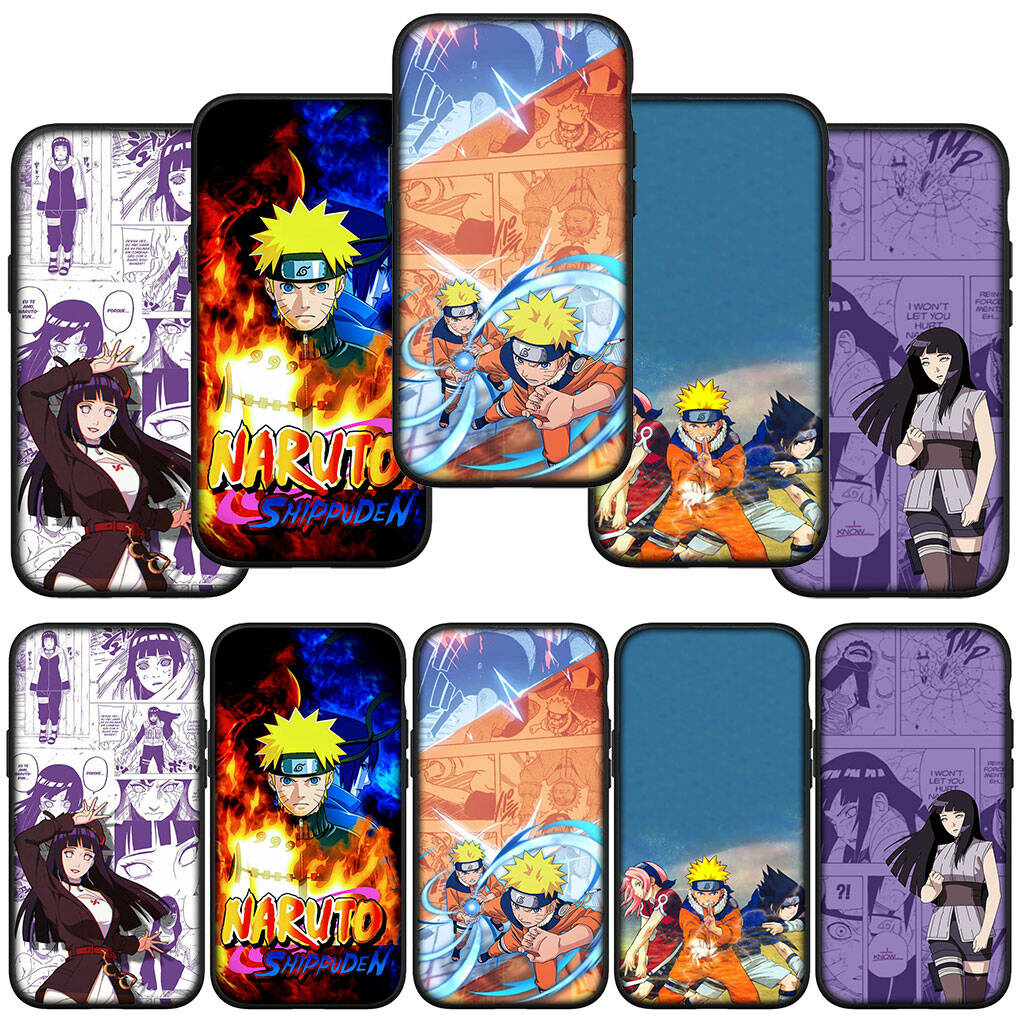 Для Motorola Moto Edge 70 60 50 G54 G86 G24 Samsung Galaxy S25 iPhone 17 16 15 Xiaomi Redmi Note 14 13 Pro Max Чехол для телефона Naruto Hinata Hyuga