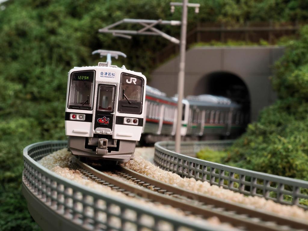 TOMYTEC Railway JR 719 Series West Diorama 266686 Collection, 0, Ban'etsu Line, 2-Car Set, Supplies,