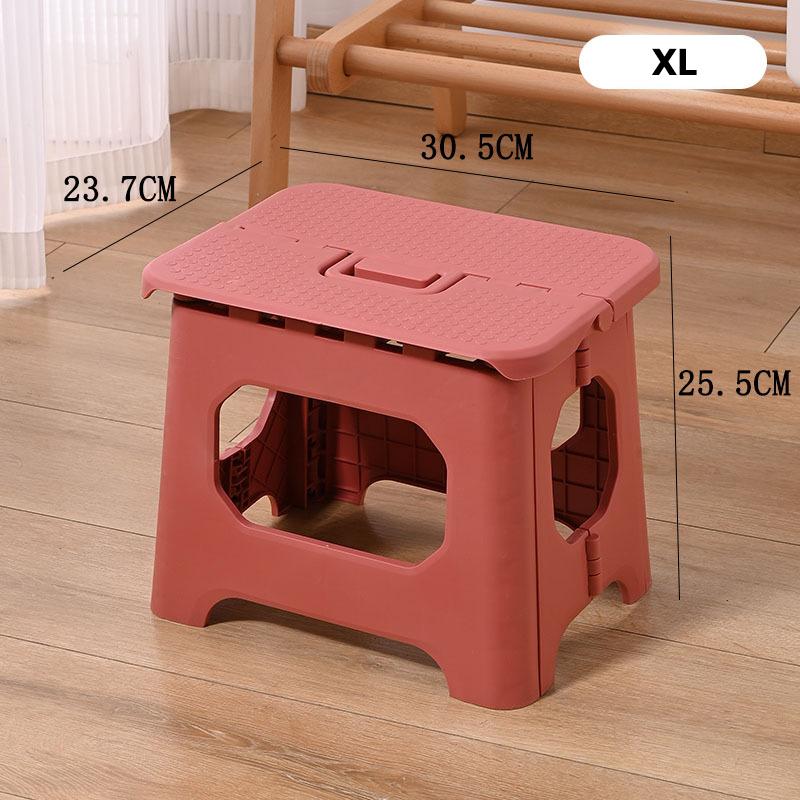 Modern Simple Outdoor Portable Plastic Bench Small Stool Folding Stool