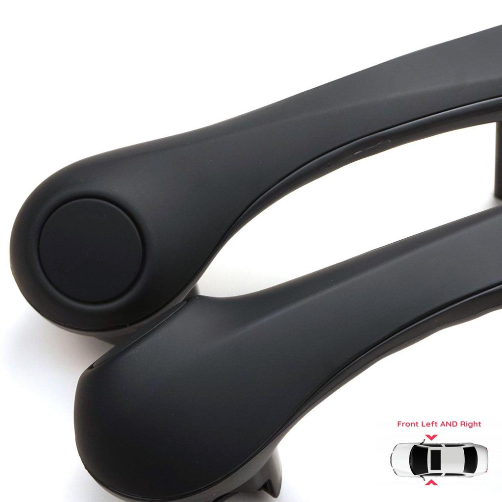 For Megane 2 Front Inner Door Inner Handle Black Armrest Left and Right 2002-2009 - 2 Pieces OEM 7701475315 7701475316 7701476922 7701475317