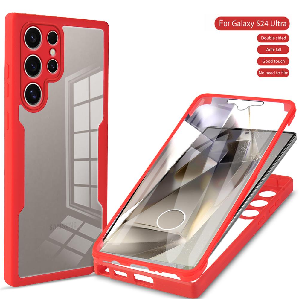 360° Full Cover Shockproof Case For Samsung Galaxy S24 S23 S22 S21 Plus Ultra Shockproof Cover For Samsung Galaxy S23 S21 S24 FE