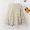 Модный вязаный женский свитер, свободный свитер с высоким воротом и длинным рукавом, женский осенне-зимний свободный женский пуловер, верхняя одежда