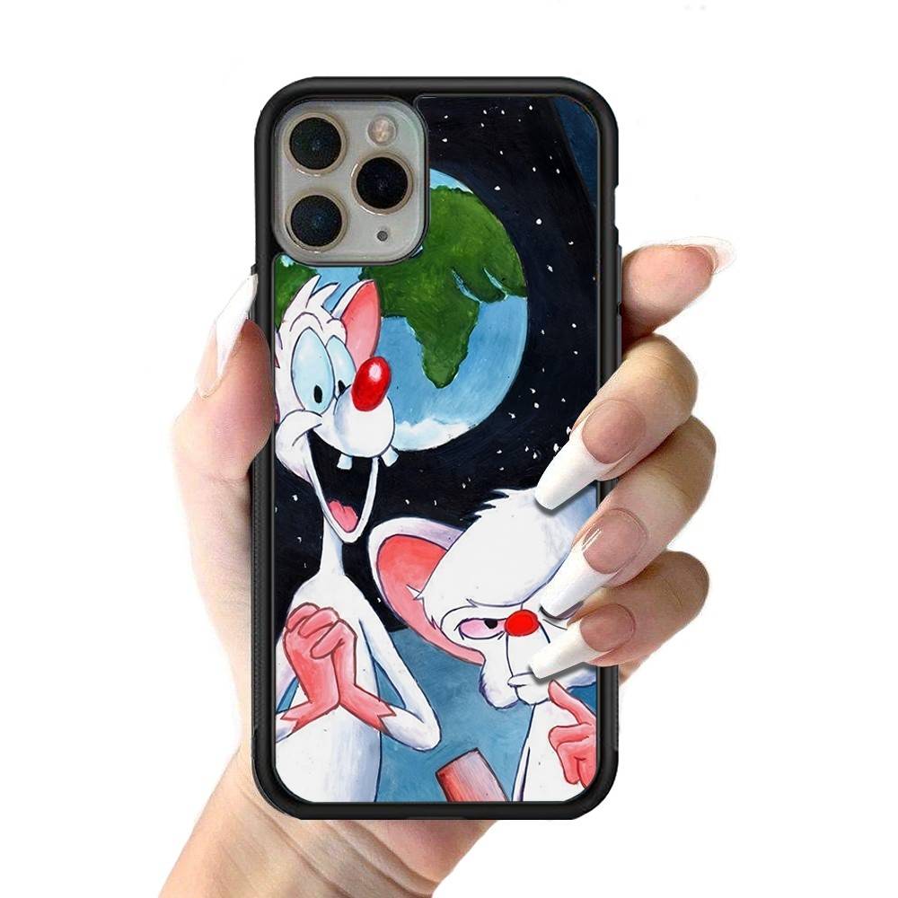 Чехол для телефона Розовый и Мозг Силиконовый PC+TPU Для iPhone 11 12 13 14 15 16 Plus Pro Max Чехол