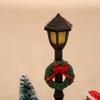 Snow View Christmas Street Lamp Ornament Resin Christmas Decor  Holiday Gift