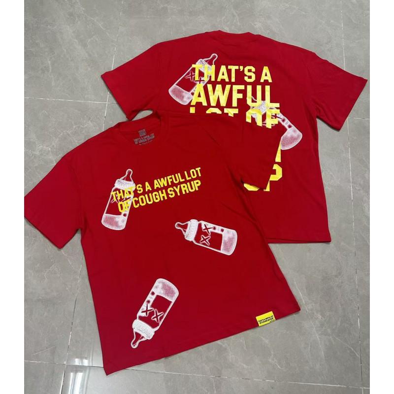 Oversized Short Sleeve T-Shirt Teens Casual Cotton Tee With Letter Print