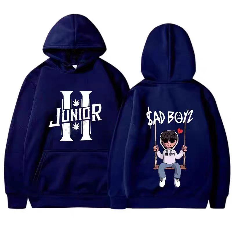 Latest style Sporty Casual Hooded Sweatshirt for Autumn and Winter. Teenage trend - comfortable and loose pullover hoodie.