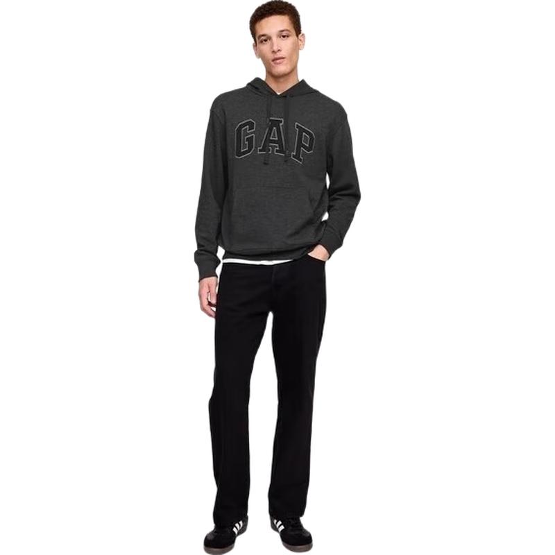 Толстовка унисекс Gap 2025 Весна с логотипом-аппликацией