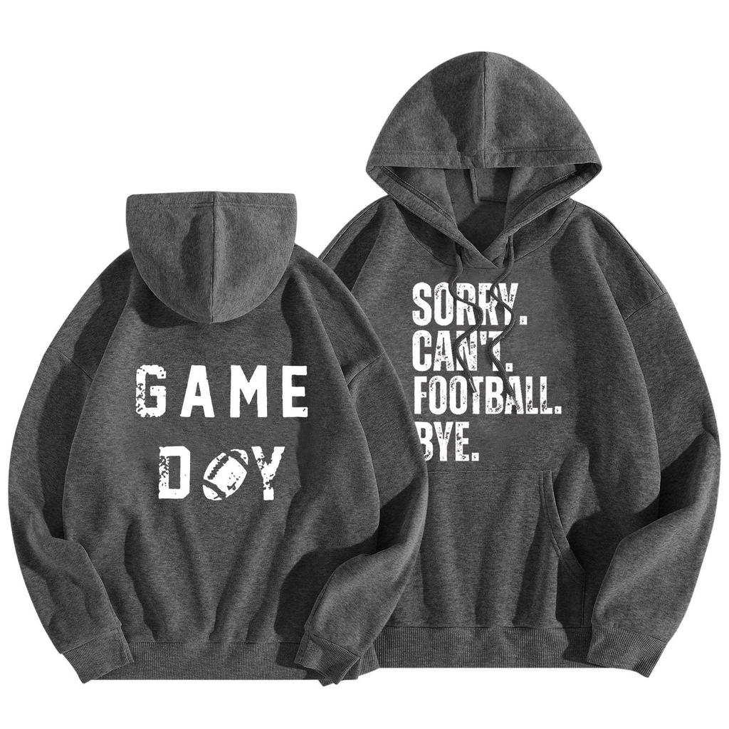 Женская мода легкий длинный рукав пуловер толстовки с капюшоном с карманами графическая толстовка