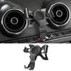 A3 8V S3 14-19 Mobile Phone Holder Mobile Phone Holder Car Black