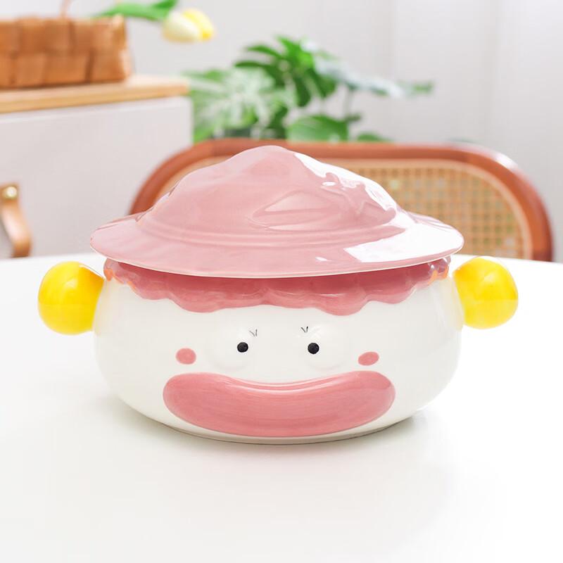 Cute Cartoon Instant Noodle Bowl