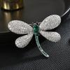 Senior Brooches Flower Leaf Brooch Pins for Women Suit Pendant  Fashion Brooches Jewelry