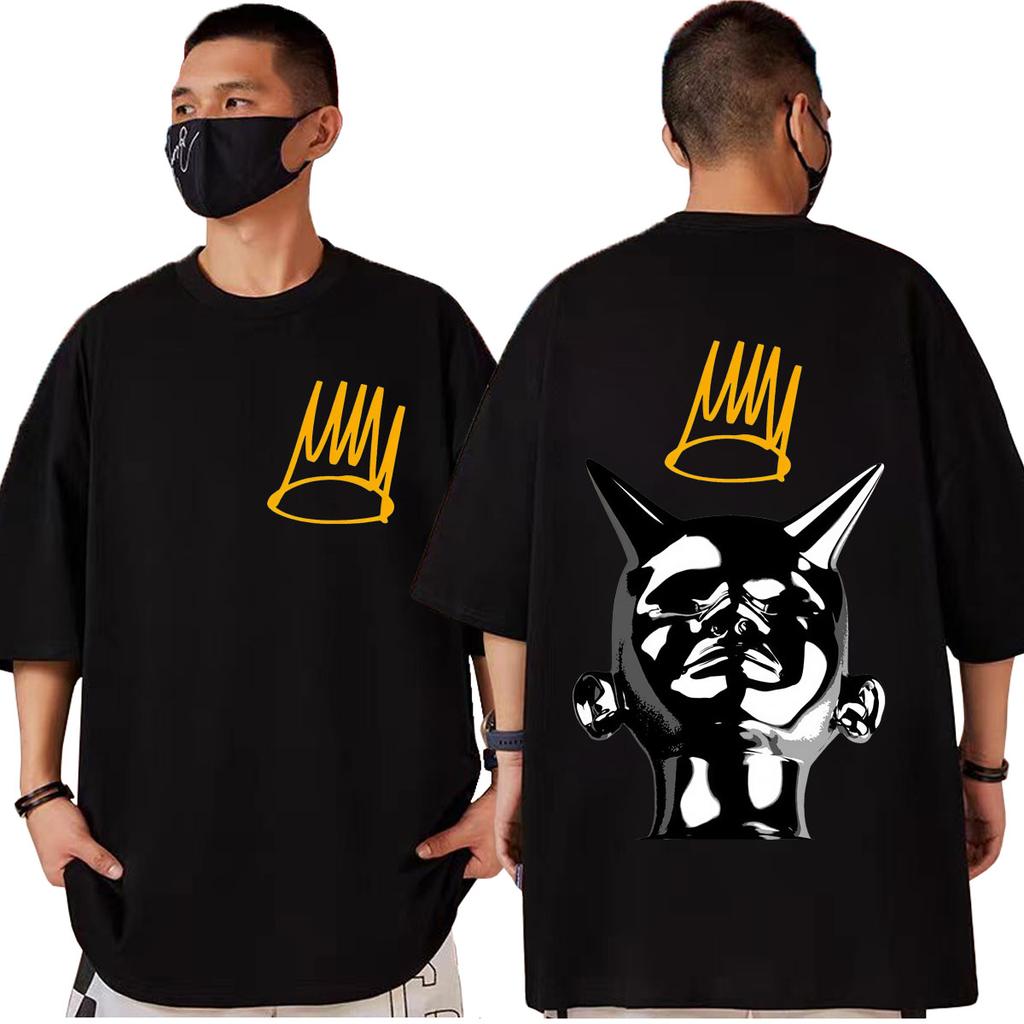 Rapper J Cole Born Sinner Merch Tshirt Fashion Hip Hop Short Sleeve Tshirts Men Women High Quality Cotton Oversized T Shirts