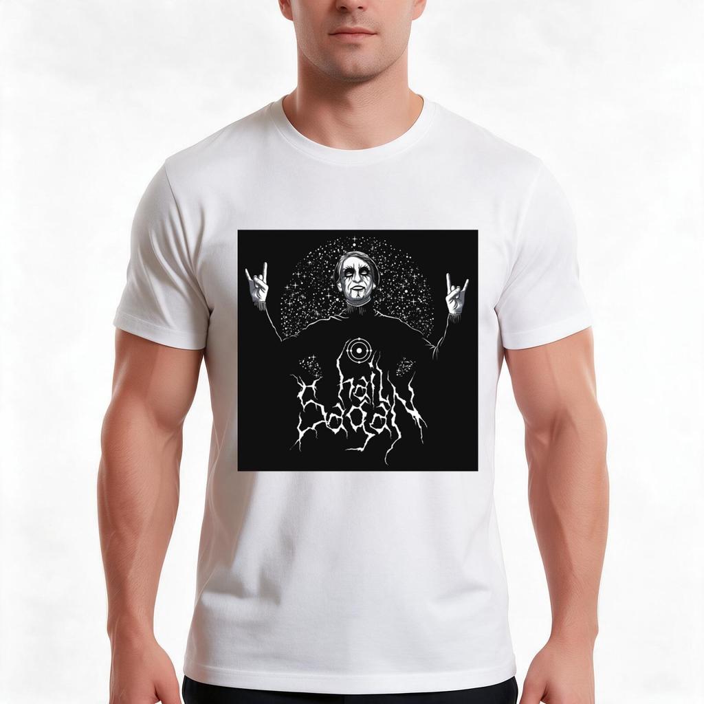 hail sagan TShirt Summer Casual Cotton Tee Oversized Streetwear Tops Vintage Graphic Print Loose Fit Short Sleeve