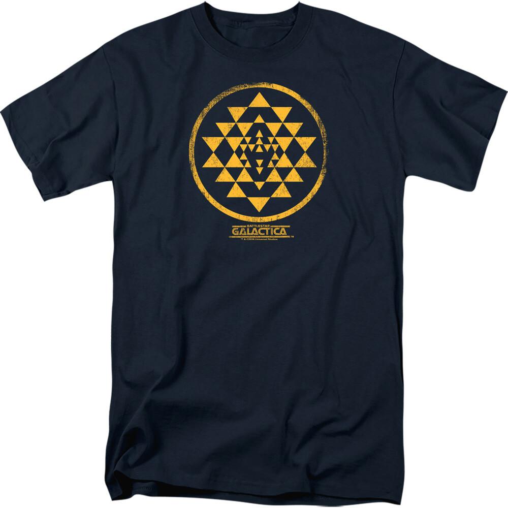 BATTLESTAR GALACTICA GOLD SQUADRON Licensed Adult Men's Graphic Tee Shirt SM-5XL Unisex T-Shirt